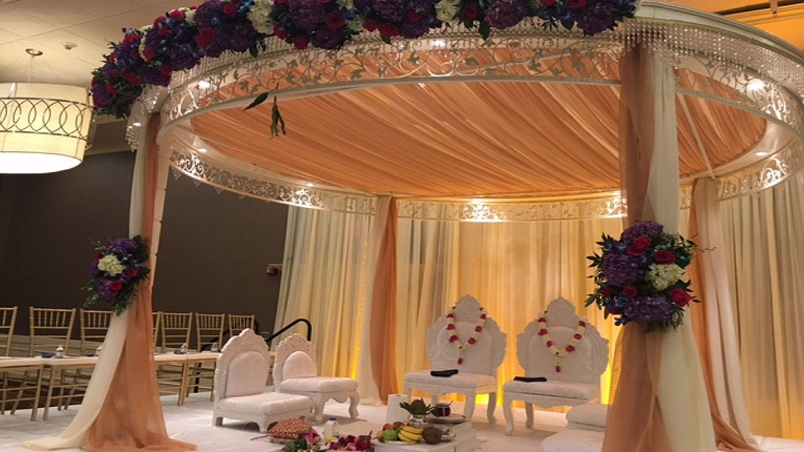 Indian Weddings Sheraton Ann Arbor Hotel Indian Weddings Ceremony Setup